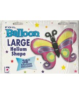 Betallic Linky Butterfly 38 Inch Foil Balloon - $7.92