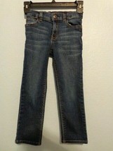 OshKosh 5 girls Blue jeans waist 22 inseam 17 - $3.34