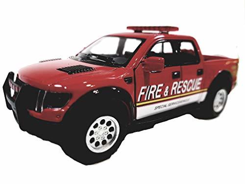 Kinsmart 2013 Ford F-150 SVT Raptor Supercrew (Fire Rescue)
