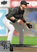 Baseball Card- Troy Tulowitzki 2009 Upper Deck #625  - $1.25