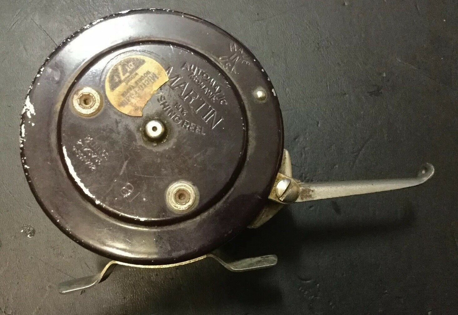 Martin Mohawk Automatic Fly Fishing Reel 81 Silver/Brown Fly Reels
