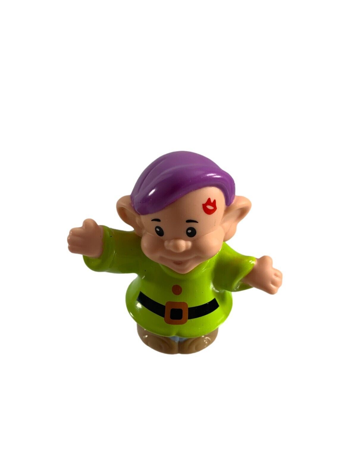 Fisher Price Little People Dopey Dwarf Figurine 2015 Mattel Kiss on ...