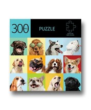 Jigsaw Puzzle 300 Piece Dogs Durable Fit Pieces 11" x 16" Complete Pets Leisure 