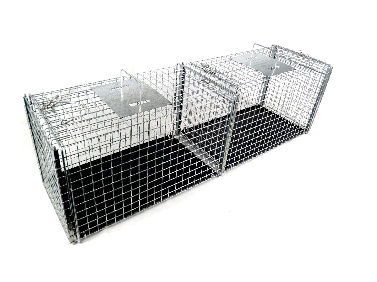 Tomahawk Model 30622 - Two Chamber Feral Cat Transfer Cage - Carriers ...