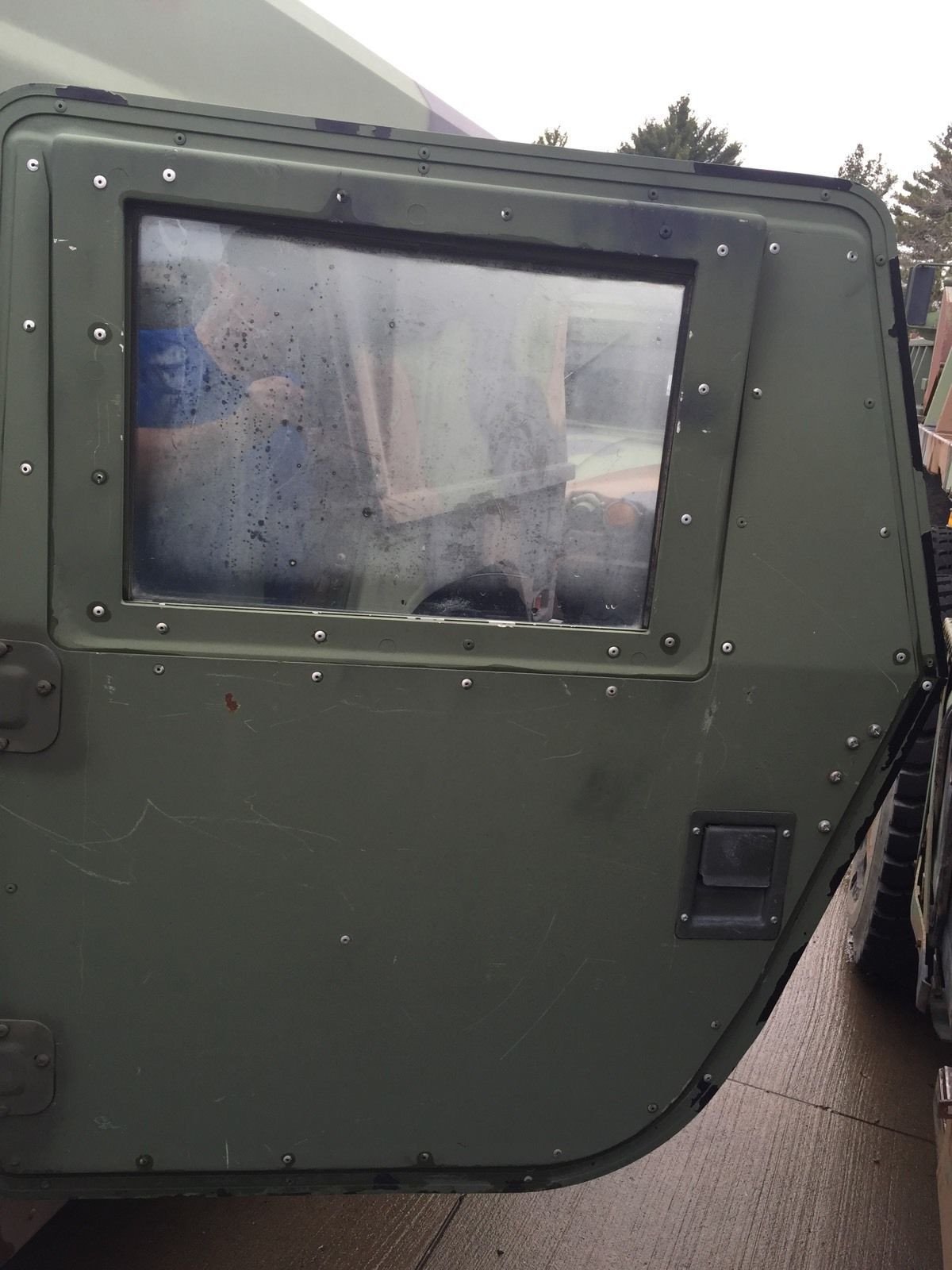 Steel Door Skins for M998 Military Humvee XDoors HMMWV Hard Doors