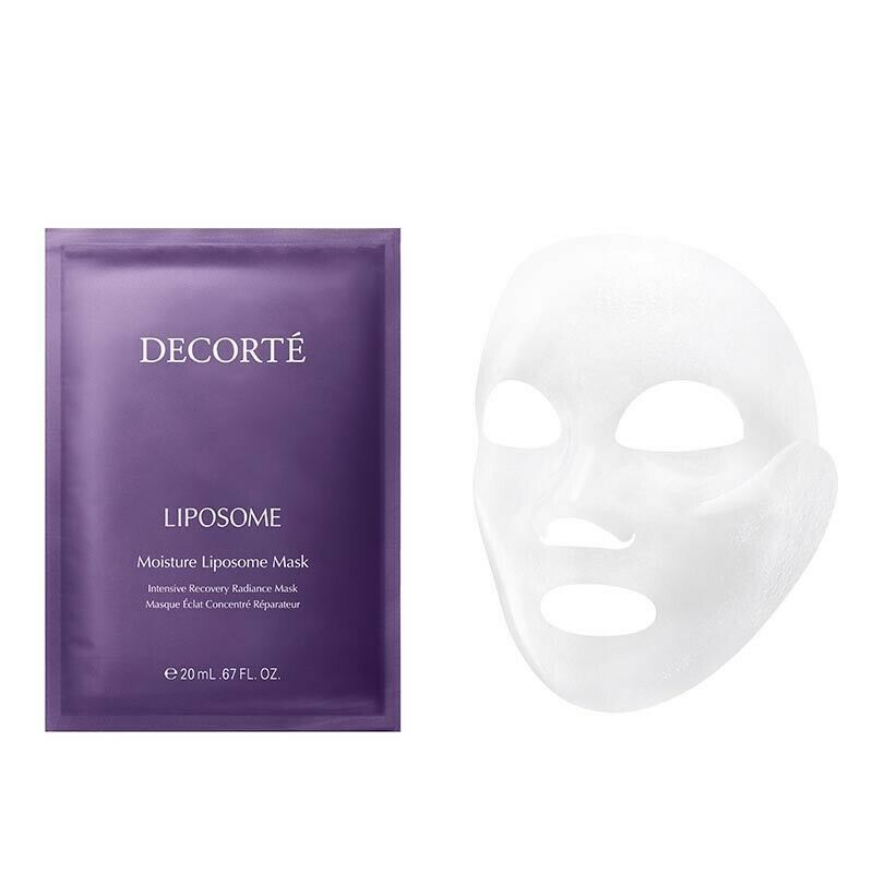 KOSE COSME DECORTE LIPOSOME Moisture Mask Intensive Recovery Radiance Mask 3 pcs