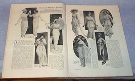 Harpers Bazar Bazaar Up Scale Ladies Fashion Magazine Aug 1913 ...