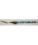 Perris Leathers P25AB332 Leather Black With Blue Skulls Guitar Strap - $19.99