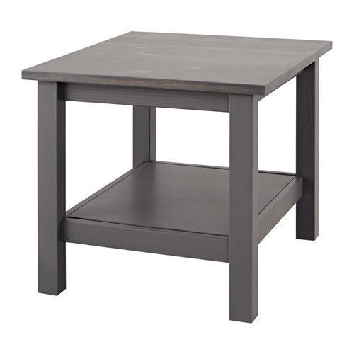 IKEA HEMNES Side Table, Dark Gray Stained, 303.817.48 NEW IN BOX Tables