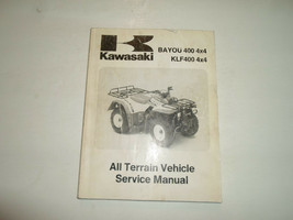1993 1995 Kawasaki Bayou 400 4x4 KLF400 4x4 Atv Servicio Reparar Tienda Manual - $29.68