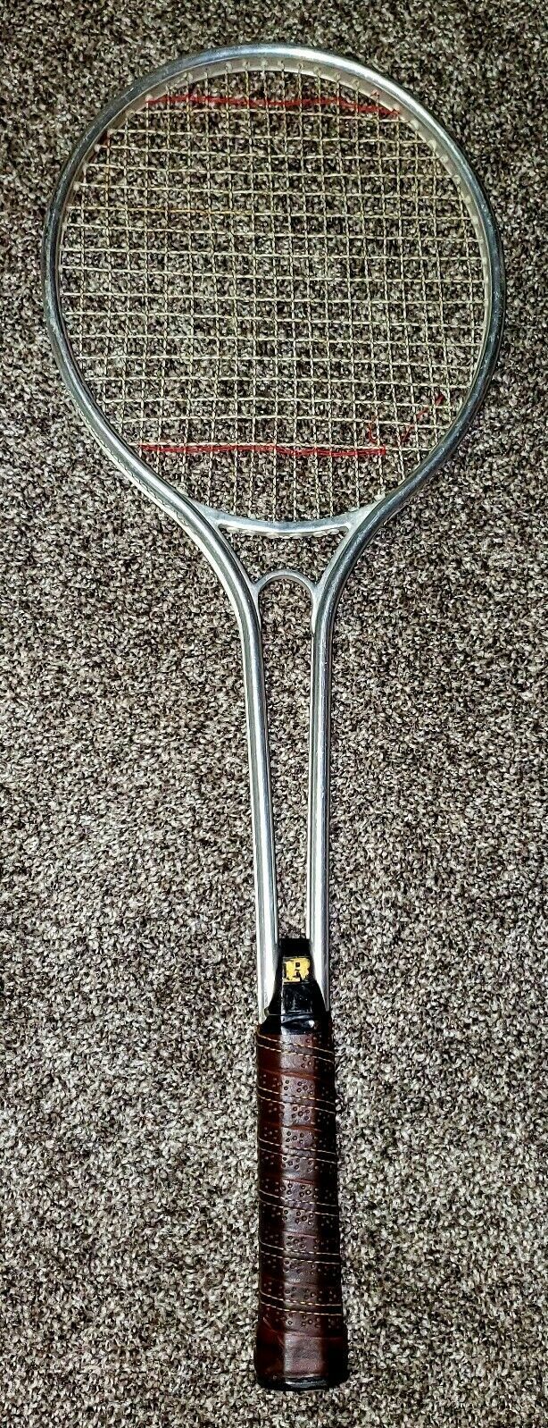 Vintage Rawlings TA90 John Special metal tennis racquet w/ 4 5