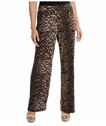 Vince Camuto Leopard Print Wide Leg Pull On Pants NWT M - $35.00