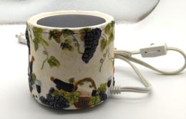 Yankee Candle Tart Wax Warmer Grapes Vine Wine Base Only! Replacement - ... - $17.56