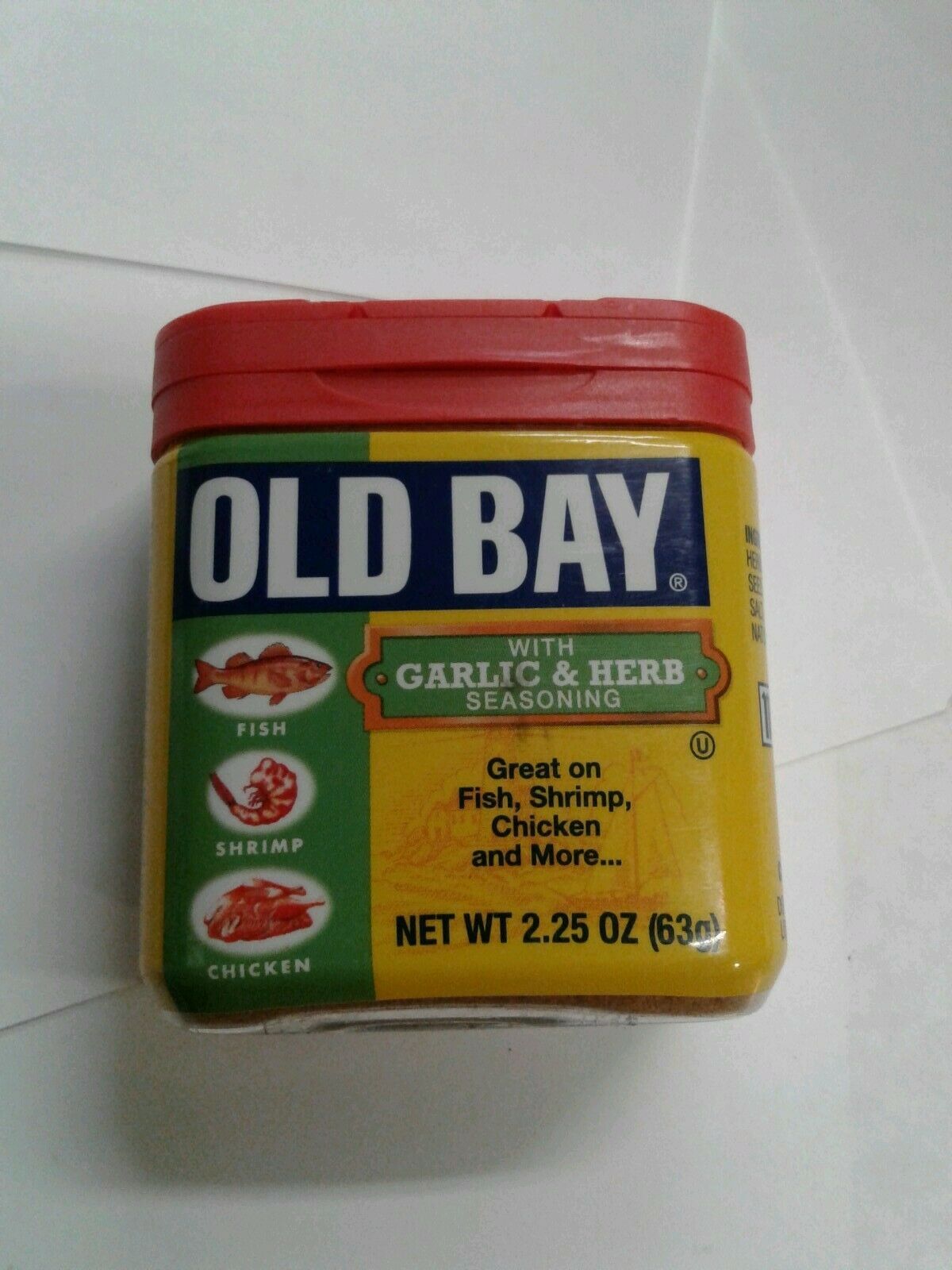 McCormick Old Bay With Garlic and Herb Seasoning 2.25 Oz Pack of 1