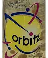 Orbitz Raspberry Natural Fruit Bottle Drink NOS Unopened Beverage 1990-2000 - $38.61
