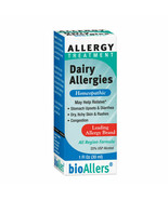 BioAllers Dairy Allergies Homeopathic Allergy Treatment for Upset Stomac... - $9.49