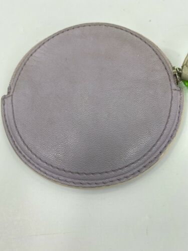 coach round coin purse