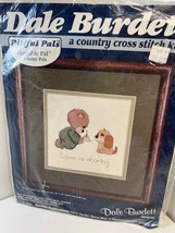 Dale Burdett Counted Cross Stitch Kit  Pitiful Pals Bears Sealed Vintage... - $14.00