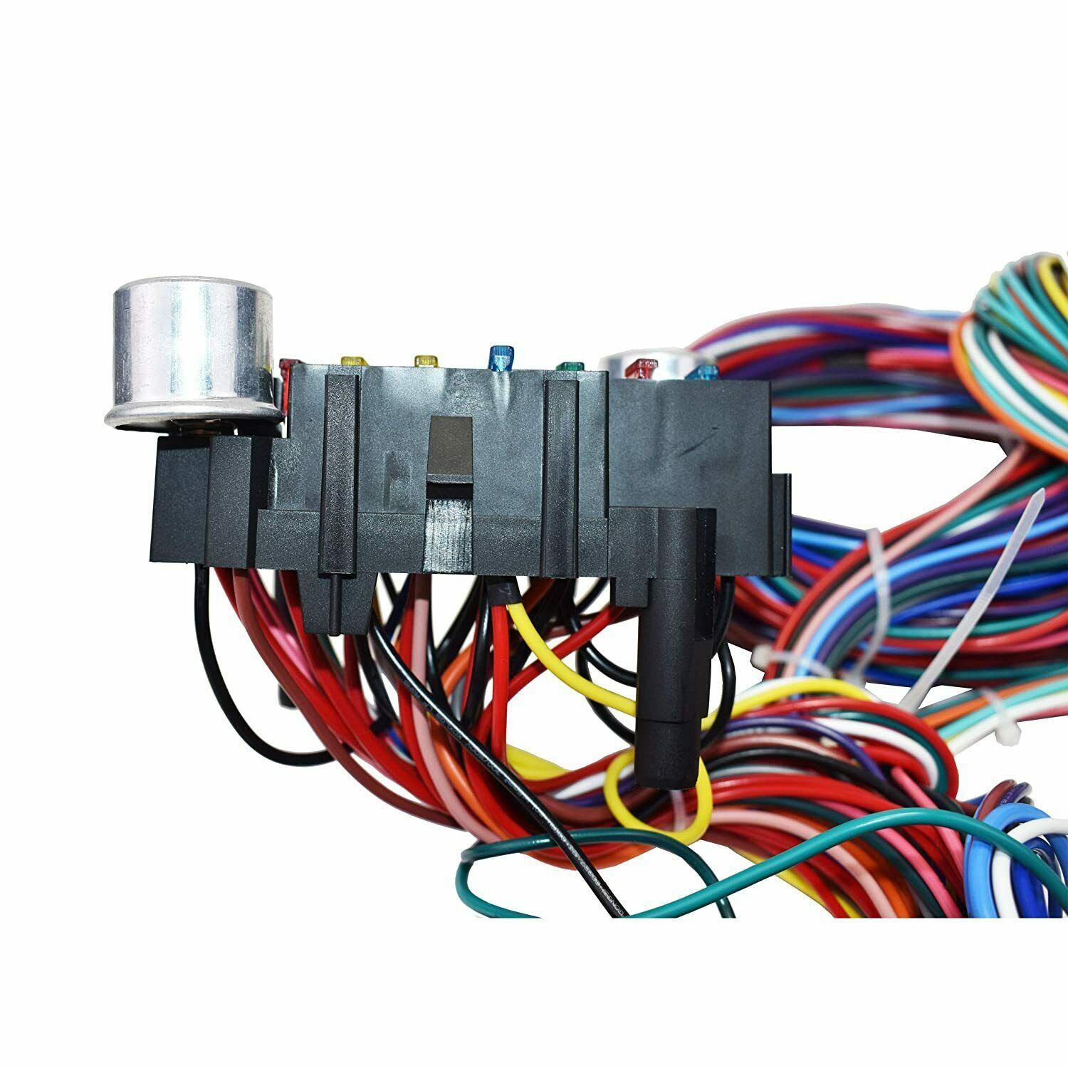 21 Circuit Wiring Harness Street Hot Rat Rod Custom Universal Wire Kit
