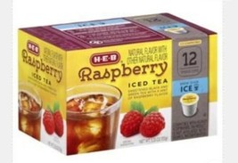 H.E.B Iced Tea Single Serve Cups 12 cts. Raspberry (Pack of 2) - $31.68