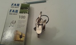 Fab 100L Assa Abloy Security Euro Cylinder Lock Break Secure - $22.80+