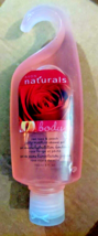 NEW SEALED Avon Naturals Red Rose & Peach Juicy Moisture Shower Gel 5 Fl Oz - $14.84