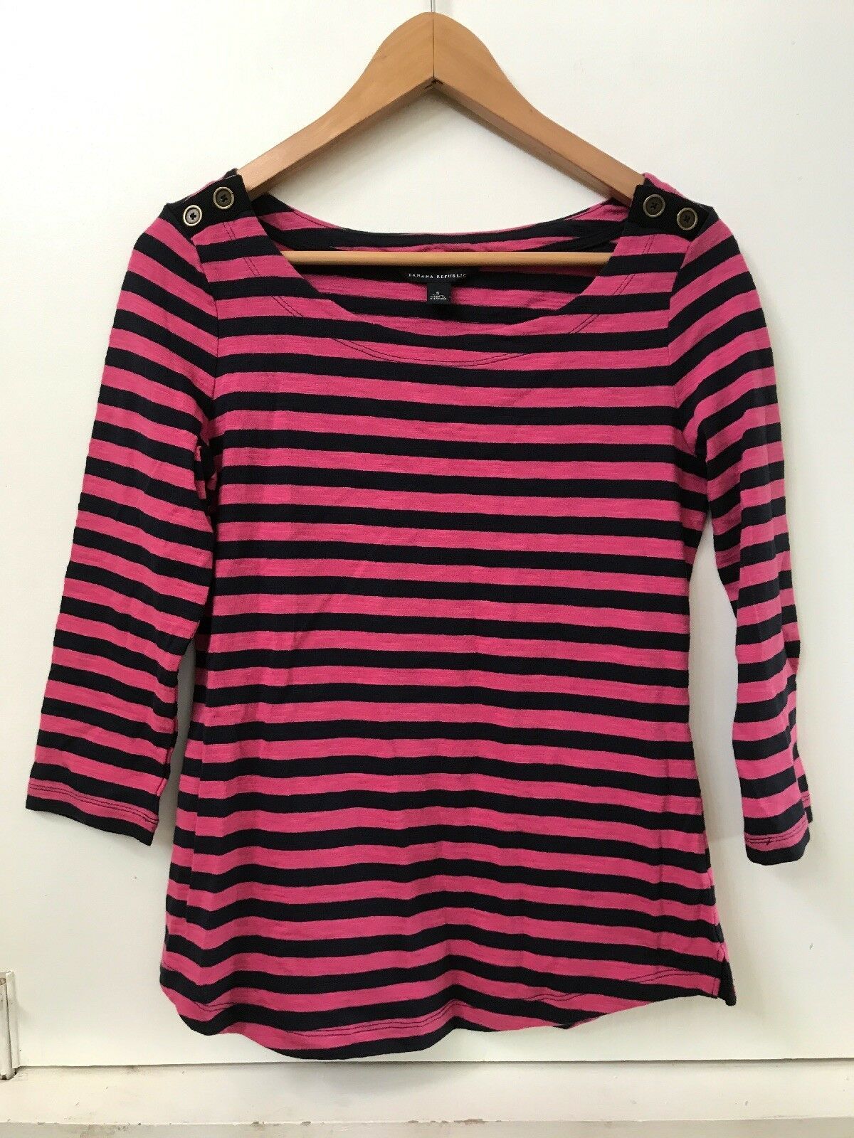 Banana Republic Women's Pink Navy Blue 