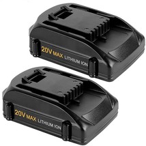 2Packs 4.0Ah Replacement Battery Compatible With 20 Volt Lithium Batte - $60.99