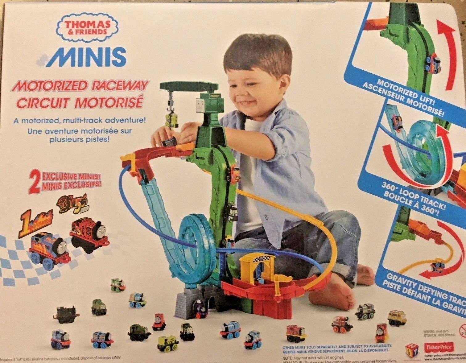 thomas and friends minis motorized raceway