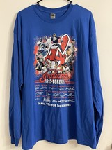 Cleveland Indians Legends Baseball 1915 Forever MLB LS T Shirt SZ XL Chi... - $24.18