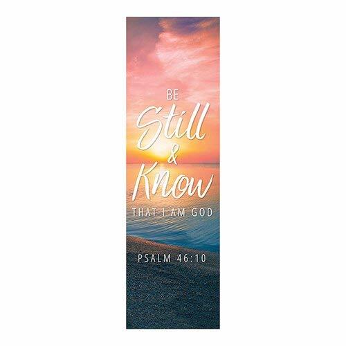 Christian Brands Church Foundation Series Banner - Be Still and Know That I Am G