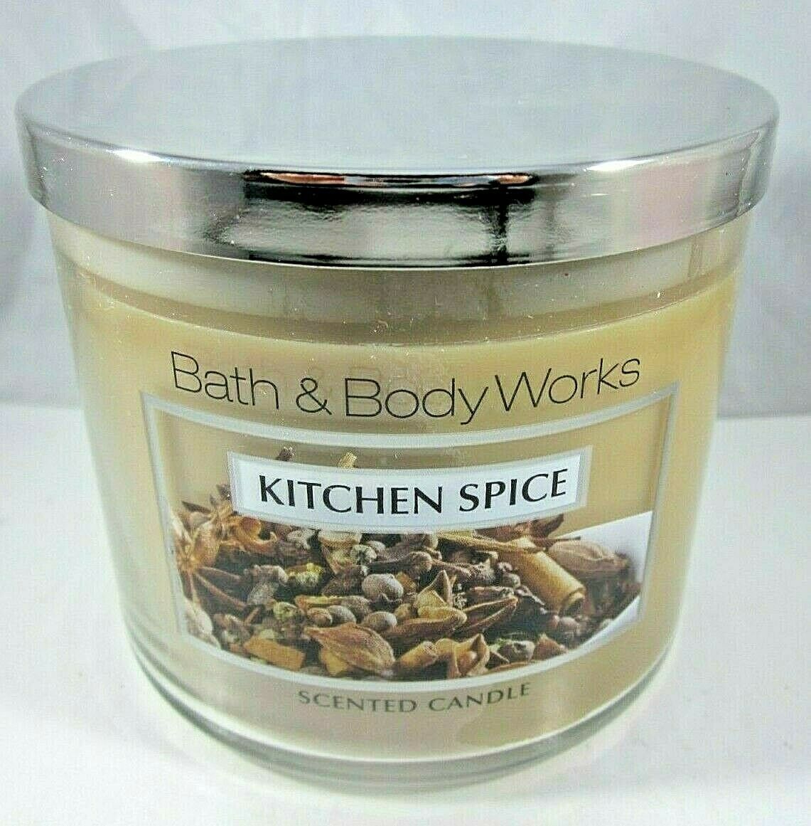 1 Bath & Body Works WINTER CLOVE Large Scented 3 Wick Candle 14.5 oz 