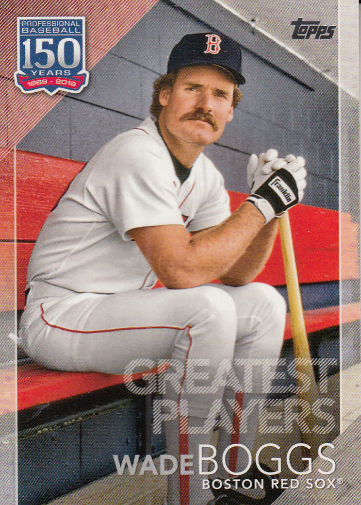 Wade Boggs 2019 Topps Series 1 Greatest Players Card 15079 Baseball
