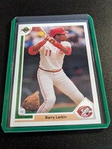 1991 Upper Deck Baseball Pack Fresh Mint Barry Larkin Cincinnati Reds - $9.99