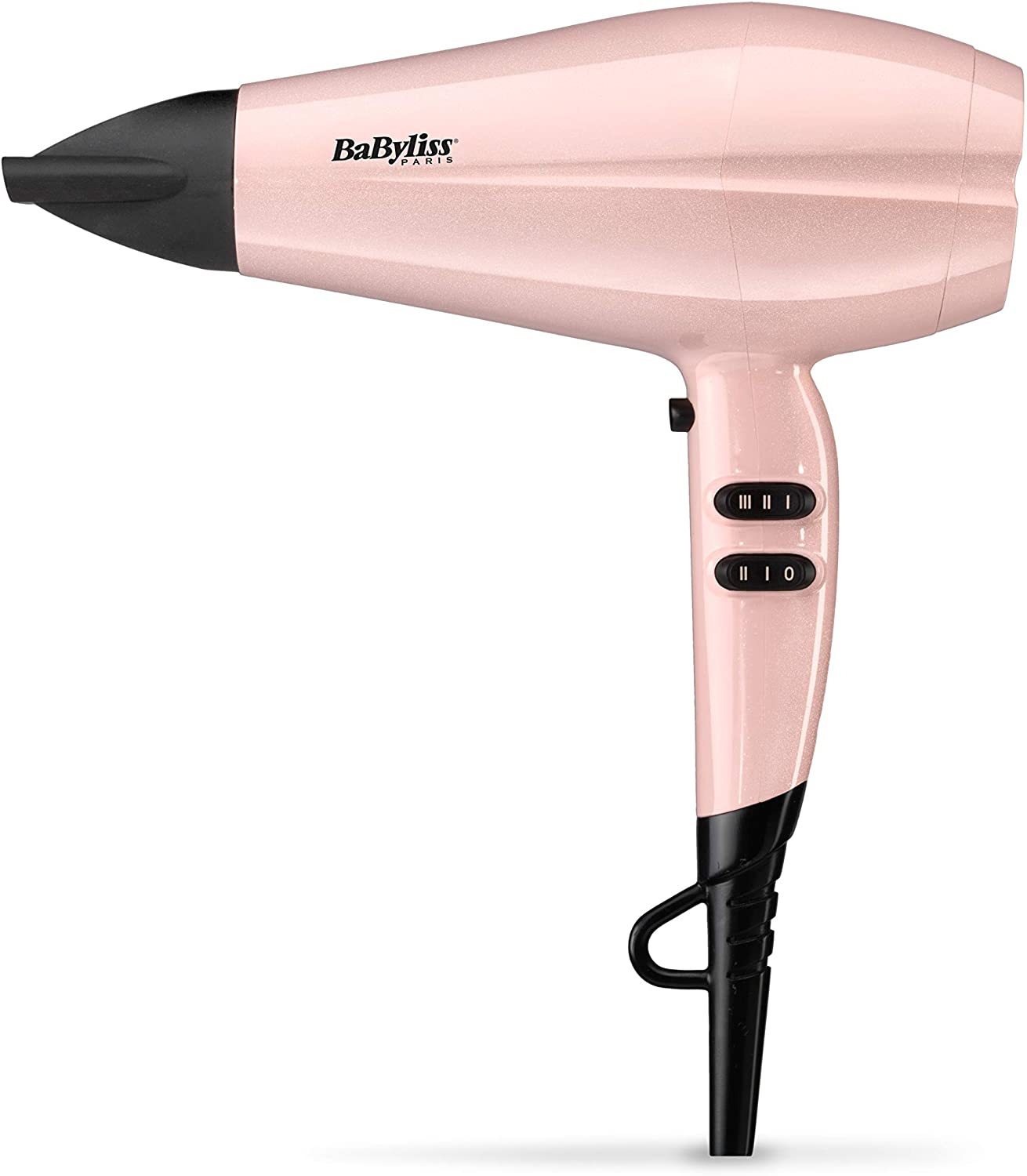BaByliss 5337PRE Rose Blush 235 Hair Dryer, 2200W, DC Motor, Ionic, 2 Speeds and