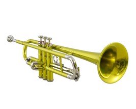 India Trumpet, Bb, Light Green  - $121.00