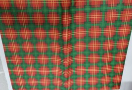 Peva Vinyl Tablecloth 52" X 90" Oblong (6-8 Ppl) Multicolor,Red,Green & White,Bh - $12.86
