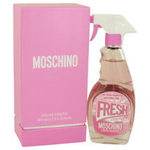 Moschino Fresh Pink Couture Eau De Toilette Spray 3... FGX-538637 - $49.39