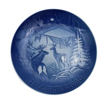 Bing and Grondahl Jule After 1980 Christmas In The Woods Plate Juleplatte 7 1/4" - $9.99
