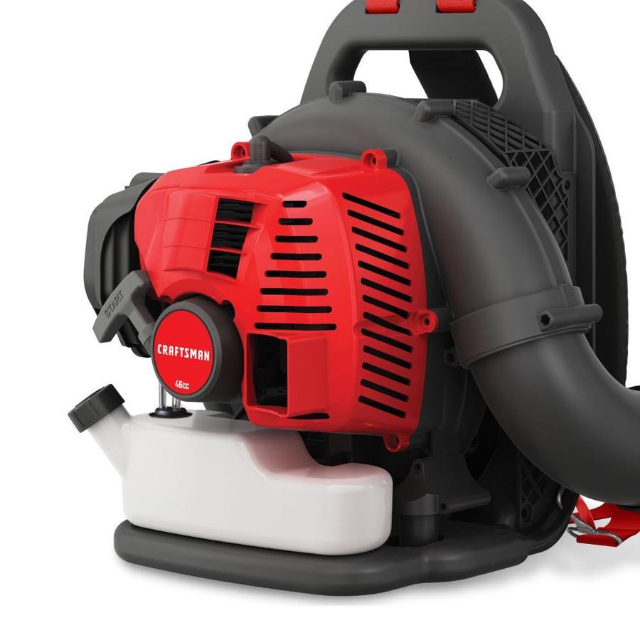 CRAFTSMAN 46cu cm 2Cycle 220MPH 490cfm Gas Backpack Leaf Blower