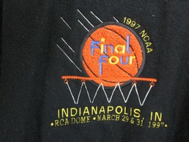 1997 NCAA Final Four RCA Dome Indianapolis Rare Varsity Jacket Medium vi... - $168.29