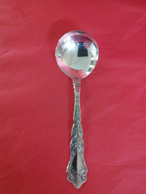 Primary image for Rogers Alhambra Bouillon Spoon 1907