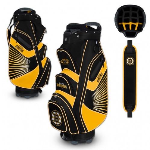Boston Bruins Golf Bag -The Bucket Cart Bag - Golf Club Bags