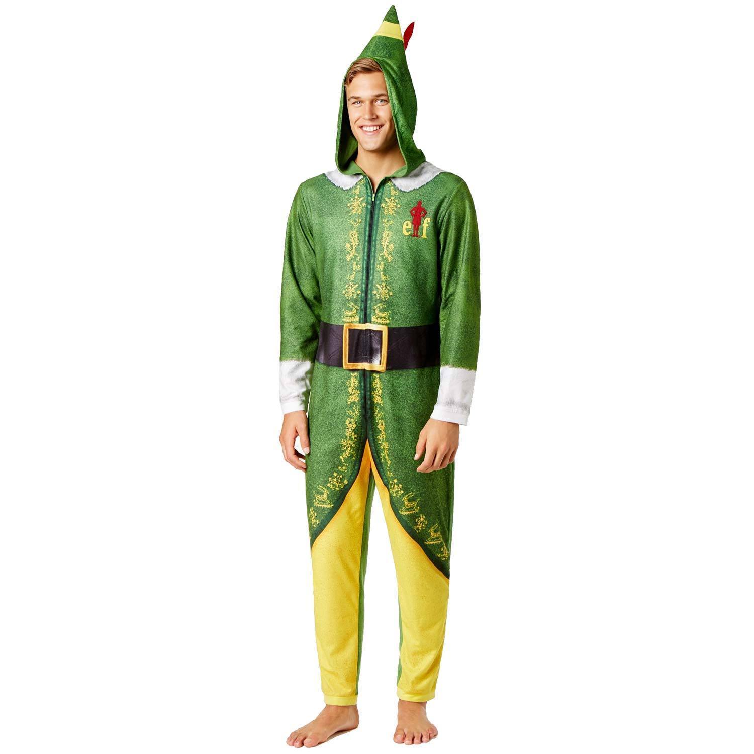 Elf Movie And Yellow Union Suit Green Men