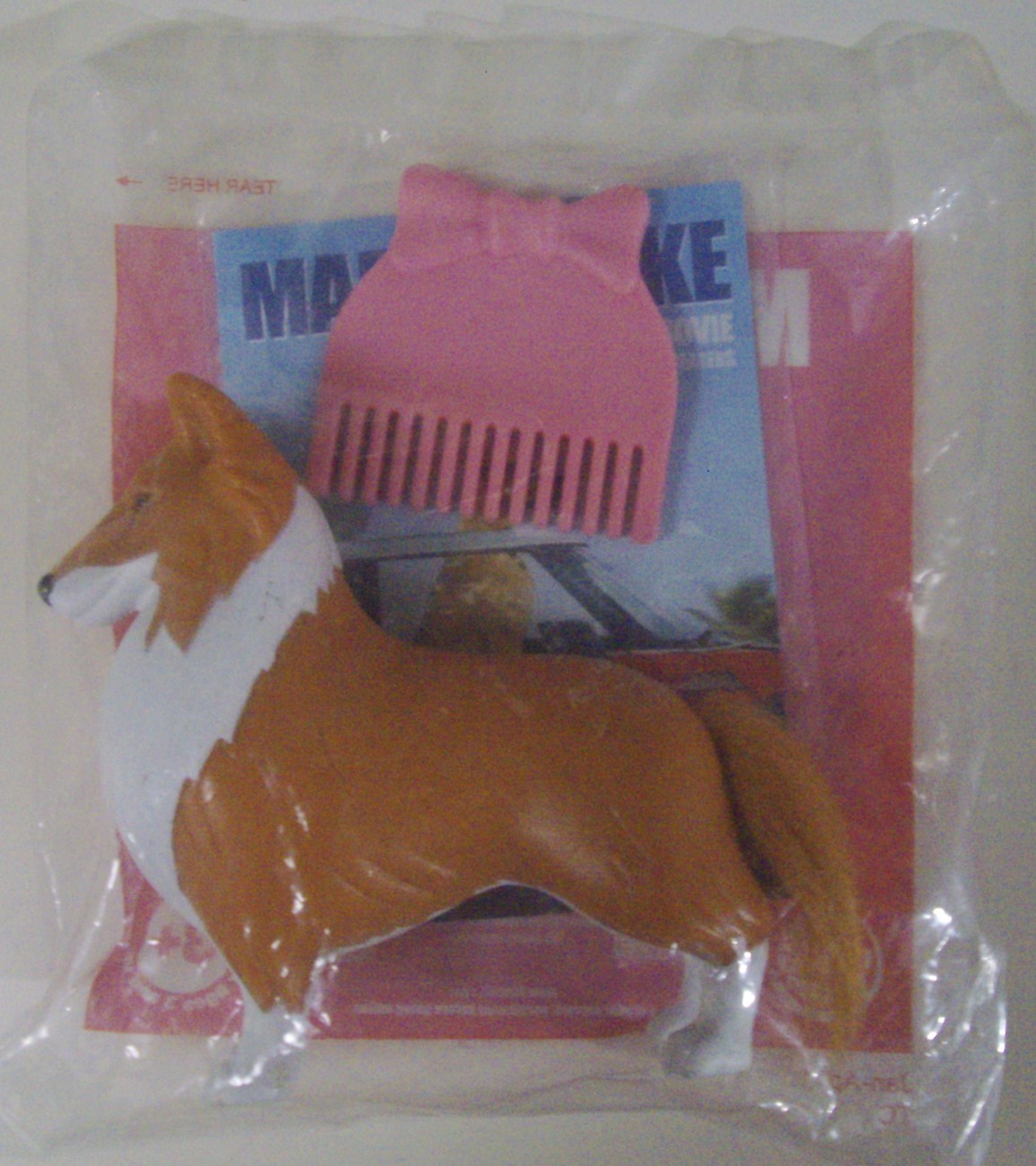 Marmaduke The Movie Comb 'N Style Jezebel BK dog toy New Fast Food