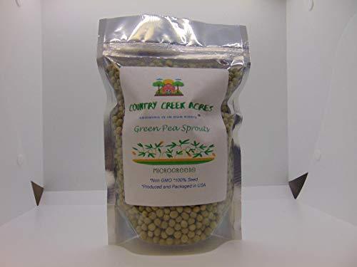 Green Pea Sprouting Seed, Non GMO - 10 Lbs - Country Creek Brand - Green Peas fo