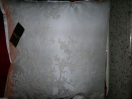 Ralph Lauren Saint Honore Shadow Cream Throw Pillow 18"SQ Nwt - $112.85