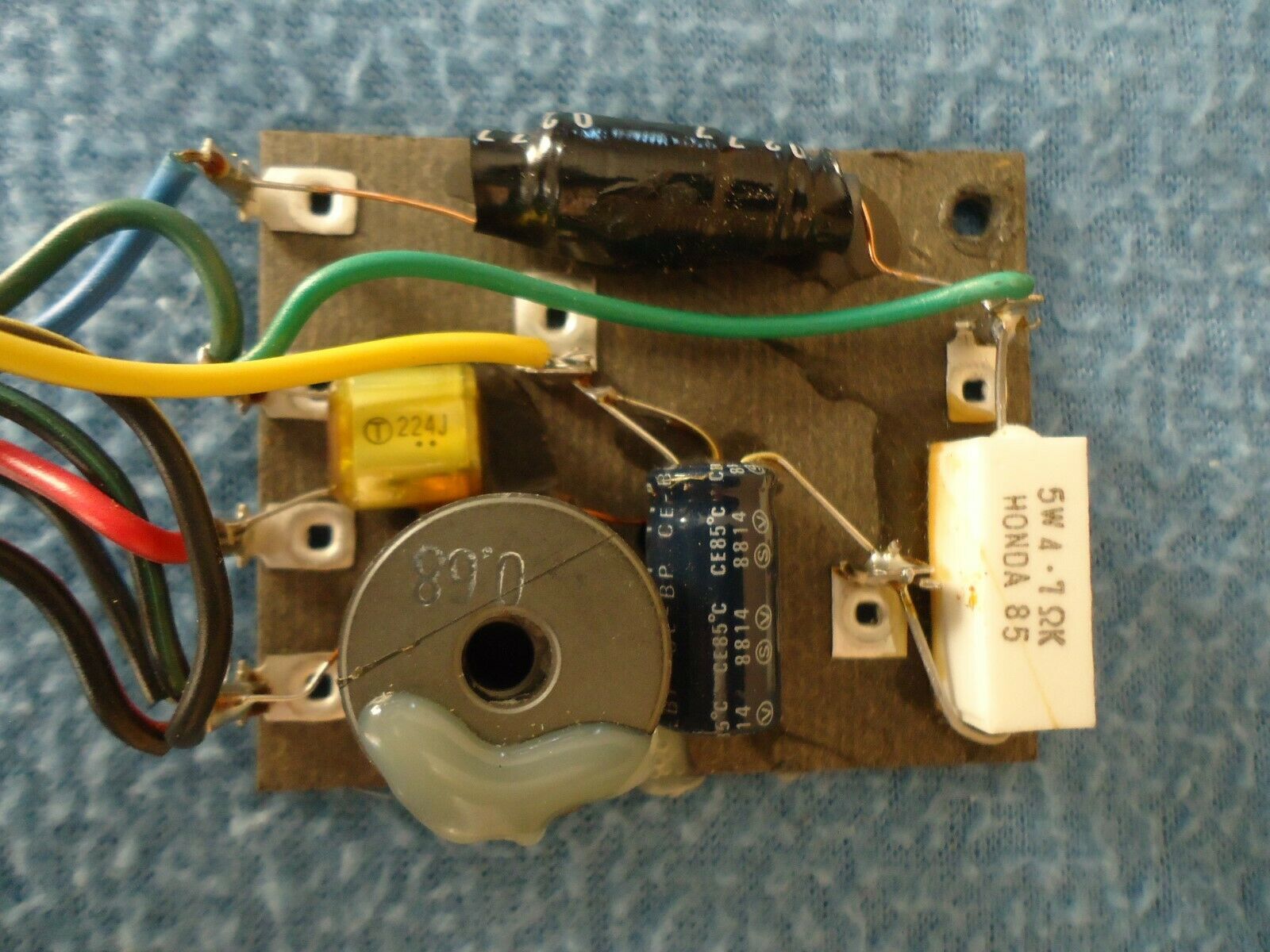 Kenwood 3 Way Crossover 100W 45Hz 20kHz 8 ohms From S711 Speaker