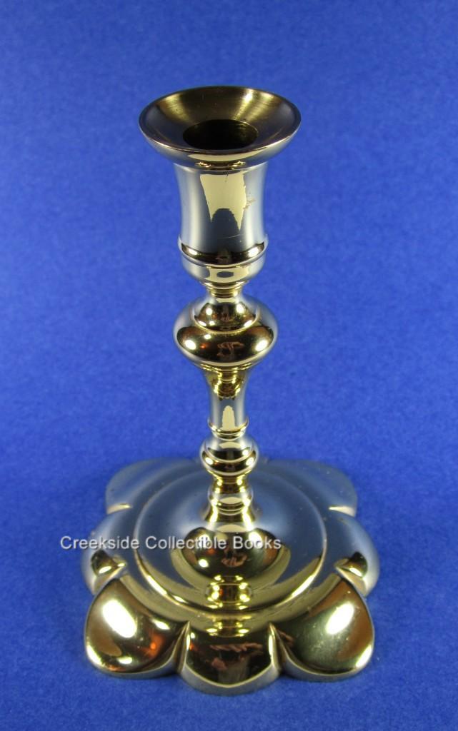 Baldwin Solid Brass Historic Charleston 4 3/4" Candlestick Candle