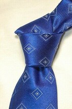 NONO Maldonado Classic Blue Men&#39;s Handmade Tie, 100% Silk &quot; EUC&quot;. - $13.36
